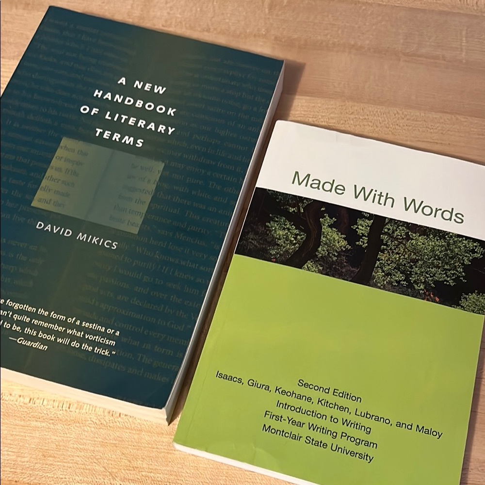 A New Handbook of Literary Terms and Made with Words BUNDLE